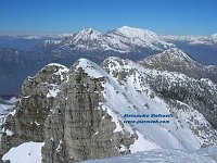 Salita con ciaspole al Resegone da Brumano in Valle Imagna il 28 febb. 09 - FOTOGALLERY